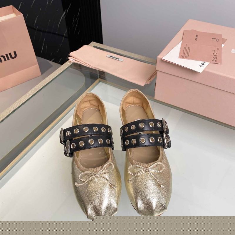 Miu Miu flat shoes
